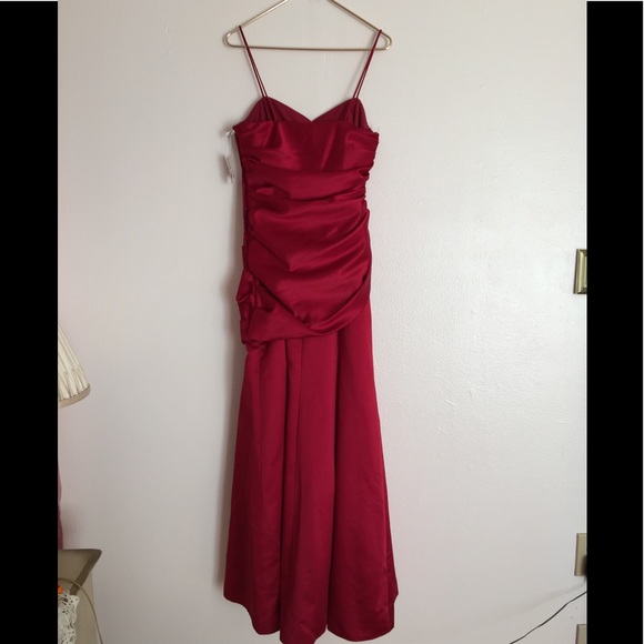 NWT David’s Bridal Apple Sleeveless Dress 12 - Picture 6 of 7